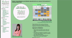 Desktop Screenshot of malowmediation.com